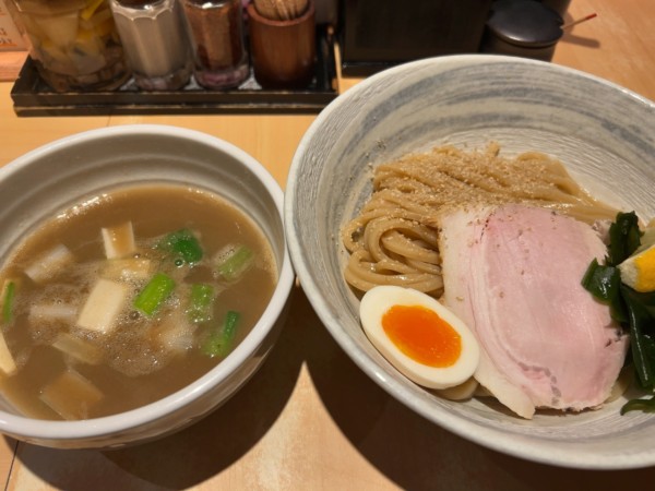 「濃厚塩つけ麺」@つけ麺 道の写真