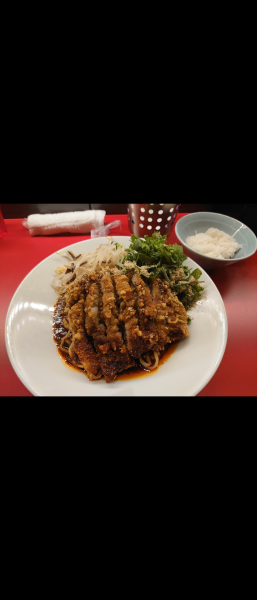 「汁無スパイス排骨麺」@Ramen Deniroの写真