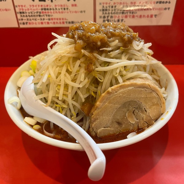 「辛味噌ラーメン大300g3辛(1200円)」@豚ゆうの写真