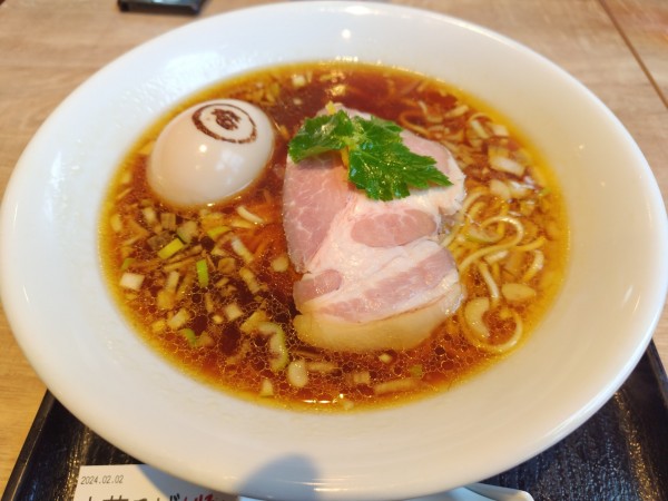 「中華そば　※鶏チャーシュー抜き　＋恋玉：サービス」@中華そばに恋焦がれて 依々恋々の写真