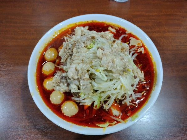 「辛麺1080円」@D麺の写真