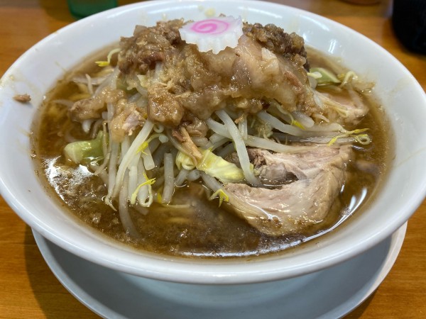 「ラーメン　麺150g」@ラーメン吉 麺どくせぇの写真