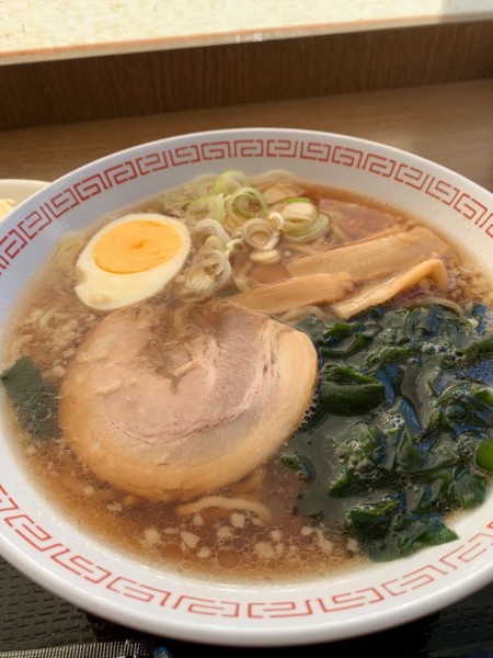 「ラーメン唐揚げセット850円」@Daily亭 中央道上り 原PAの写真