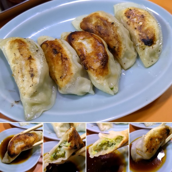 「餃子(5個)　450円」@中華料理 勝楽の写真