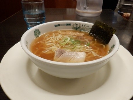 「半ラーメン」@日高屋 駒込東口店の写真