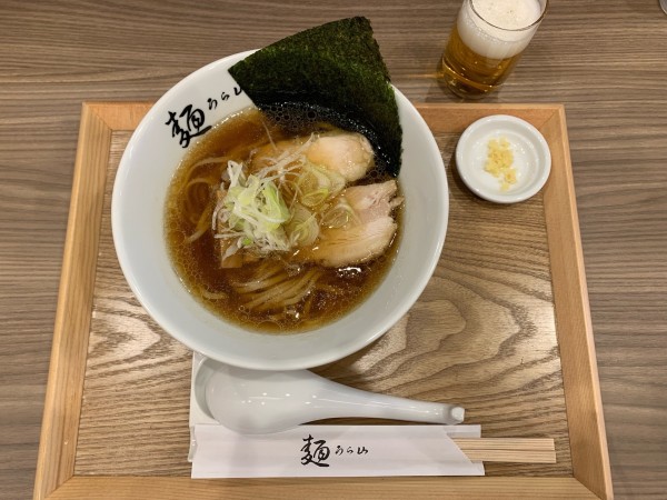 「昆布出汁醤油ラーメン」@麺うら山 名駅店の写真