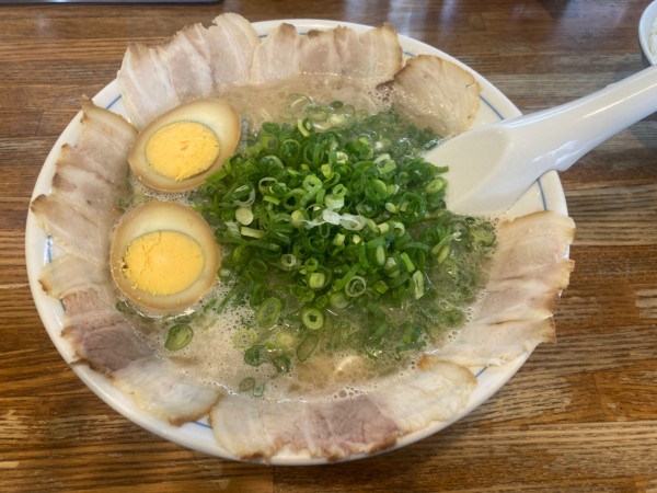 「全部入りラーメン」@博多ラーメン ばりこての写真