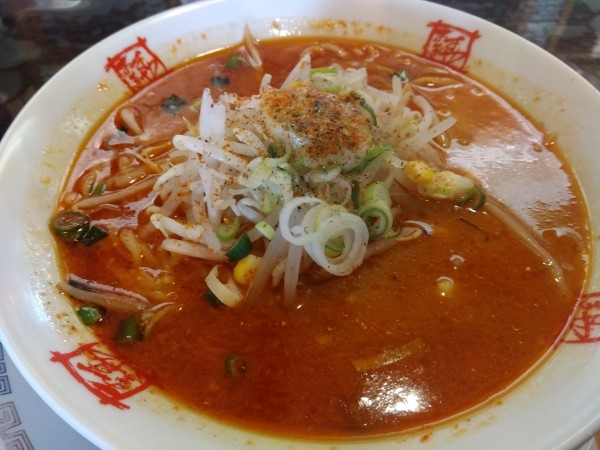 「辛みそラーメン」@おおぎやラーメン 伊勢崎連取町店の写真