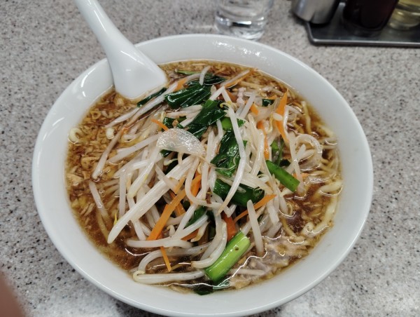 「もやし麺　　　　　　900円」@中華麺店 喜楽の写真