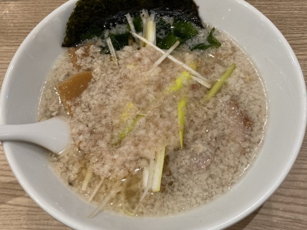 「コッテリの塩らー麺」@コッテリの塩らー麺専門店 MANNISH 日暮里店の写真