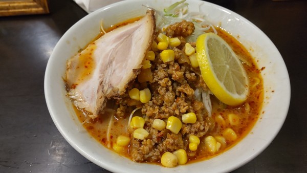 「火山ラーメン1000円」@旭川らあめん ひでまるの写真