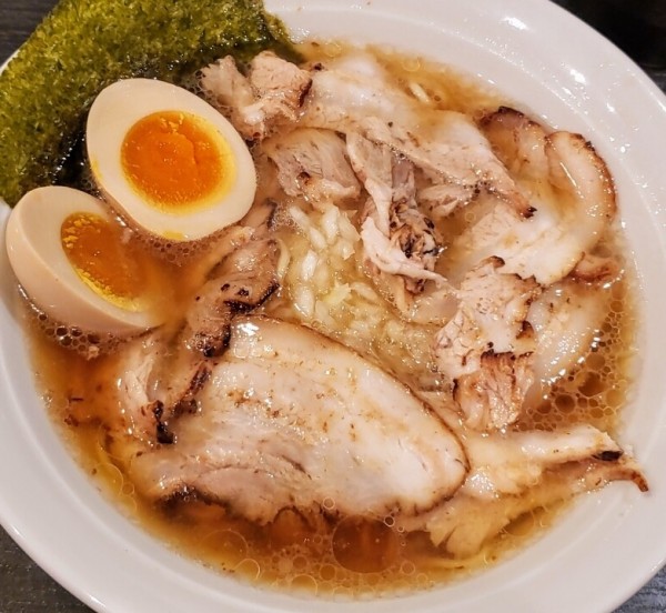 「チャーシュー麺 500円＋味玉」@ラーメン・餃子 250の写真