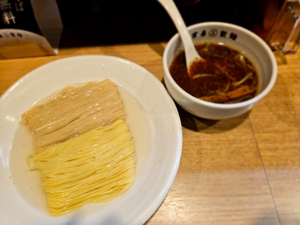 「2種つけそば」@熊本つけそばFUUKIの写真