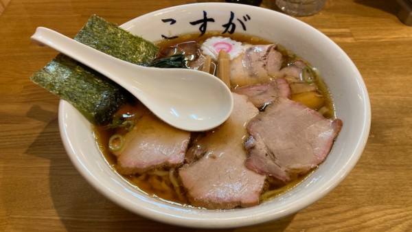 「焼豚ワンタン麺」@白河中華そば こすがの写真