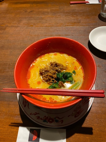 「坦々麺」@中華ダイニング 餃子屋台の写真