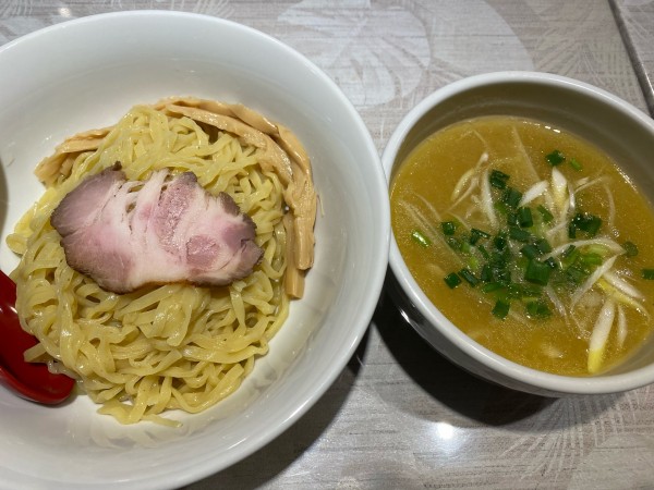 「濃厚鶏白湯つけ麺塩　　930円」@鶏白湯ラーメンとりまるの写真