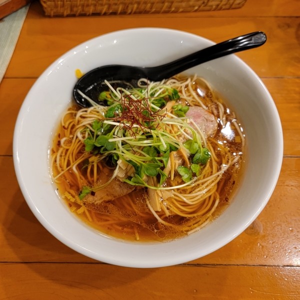 「醤油SOBA」@麺屋 Hulu-luの写真