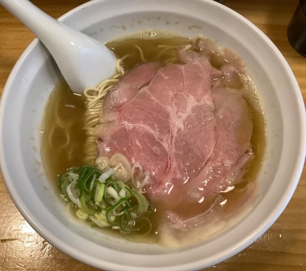 「[限定]飯借ラーメン」@煮干らーめん 紫乱の写真