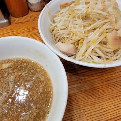 大つけ麺　ニンニクカラメアブラ