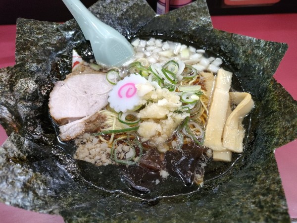 「のりスタミナラーメン　1050円」@一心ラーメンの写真