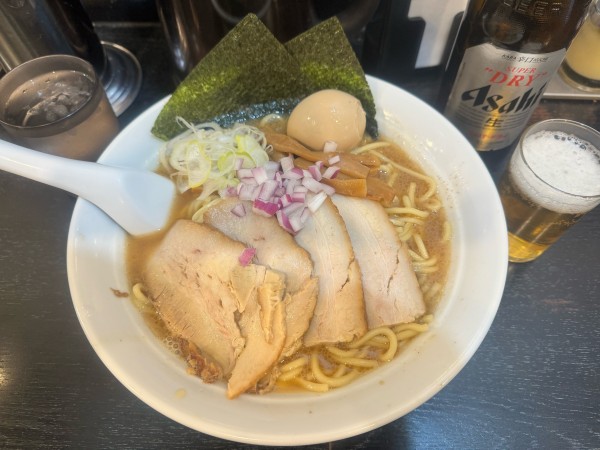 「特製まるいちらーめん特盛」@大勝軒まるいち 赤羽店の写真