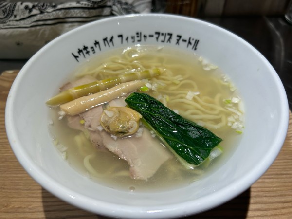 「潮らぁ麺1200円」@Tokyo Bay Fisherman’s Noodle いちごよこすかポートマーケット店の写真