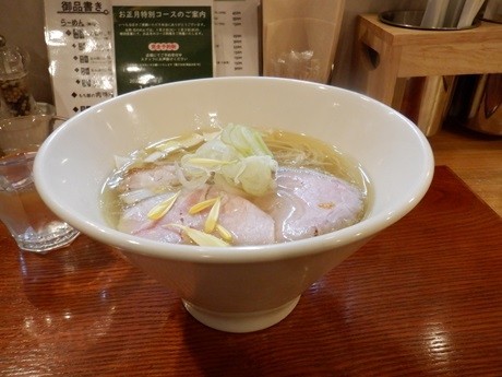 「旨み鶏だし　塩」@生粋 花のれんの写真