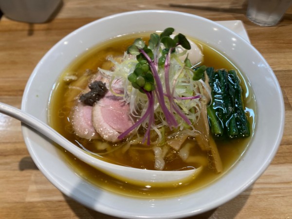 「手揉み中華そば全部入り」@中華ソバ ビリケンの写真