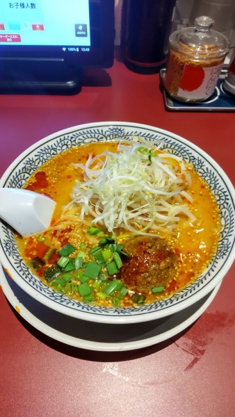 「白胡麻担々麺」@丸源ラーメン 宮前平店の写真