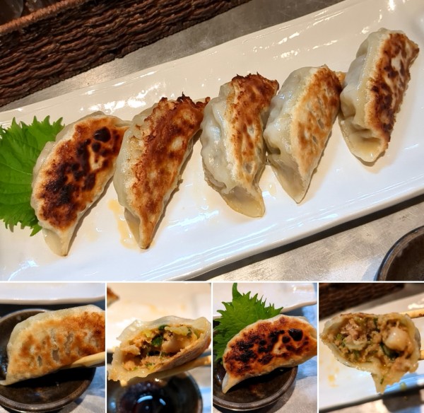 「味噌餃子(5個)　700円」@麺 やまらぁの写真