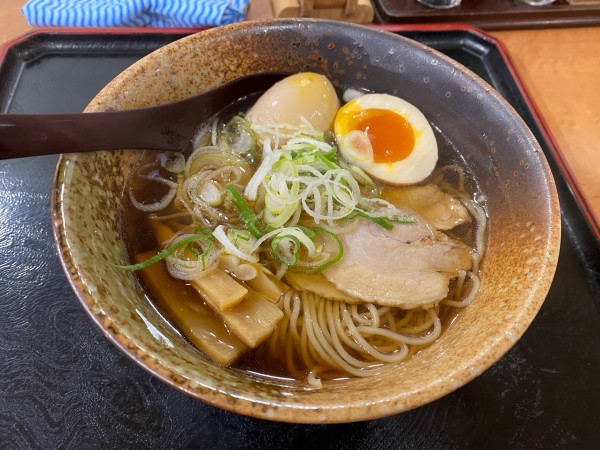 「（期間限定）復刻和風らぁめん650円」@えきめんや 横浜店の写真