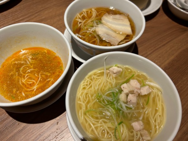「飲茶4品セット(麺1品)+点心･逸品3品1419円+その他」@桃菜 志木本町店の写真