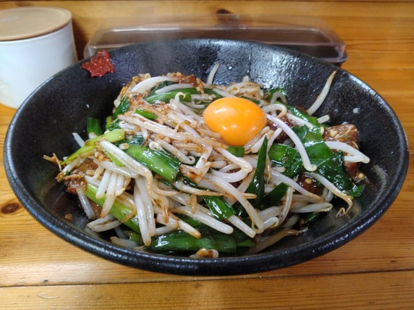 「レバまぜ蕎麦」@中華蕎麦 みやまの写真