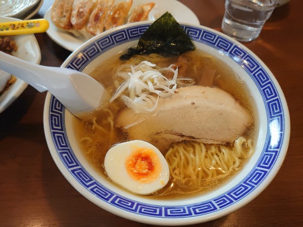「塩魚だしラーメン」@麺屋 宮坂商店の写真