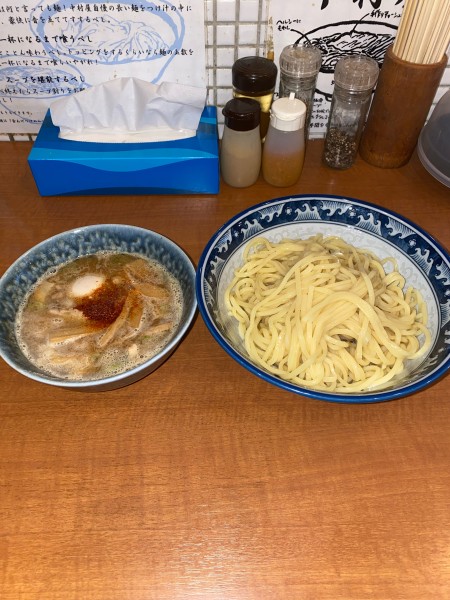 「つけめん2玉味付玉子¥1,280円」@中華そば 中村屋の写真