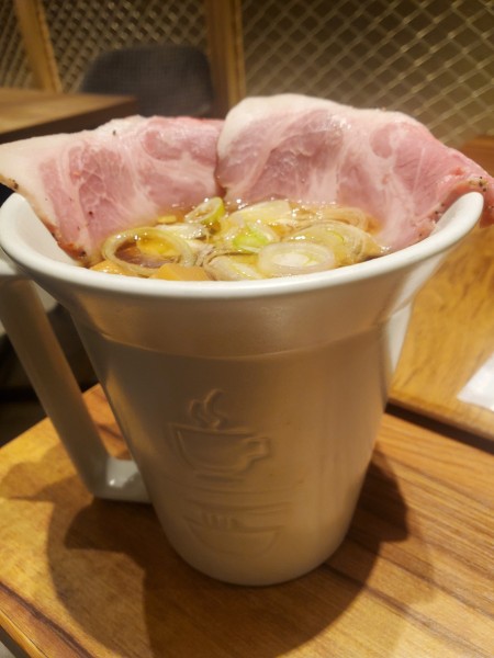 「ウォーターヌードル８００円」@Cafe ＆ Ramen JINMENの写真