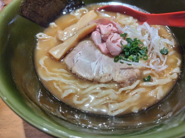 「焼きあご塩らー麺」@焼きあご塩らー麺 たかはし 上野店の写真