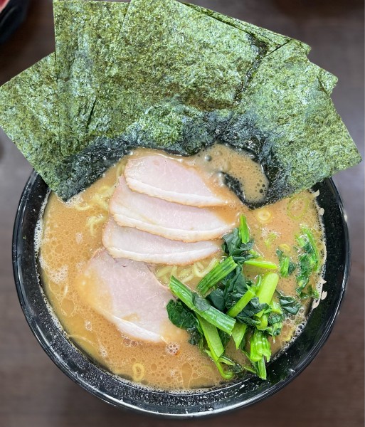 「チャーシューメン中盛り、のり、ライス」@杉田家 千葉祐光店の写真