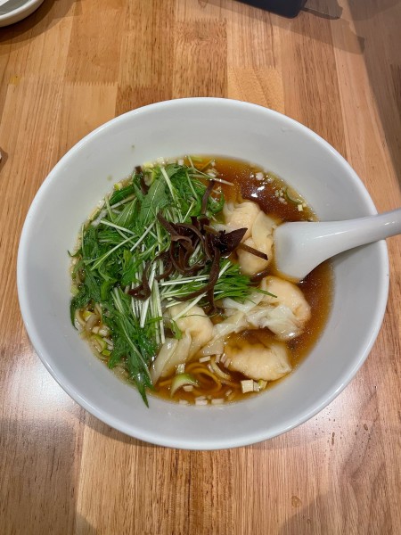 「エビワンタン麺(1078円)」@小籠包専門店 昇福楼の写真