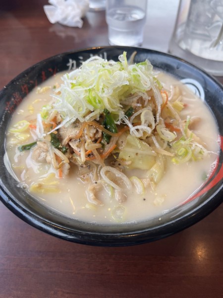 「濃厚タンメン」@茨城タンメン カミナリ つくば店の写真