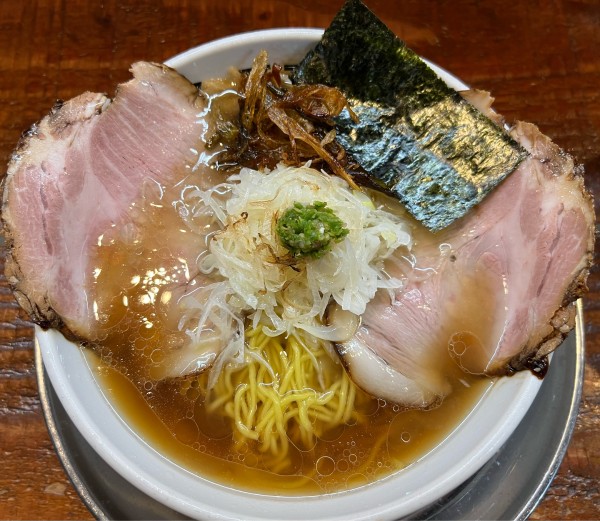 「‼️牛骨30ｷﾛ　テール10ｷﾛ‼️（清湯）限定3番　ねぎ油ジュ」@元祖一条流がんこラーメン たま館分店の写真