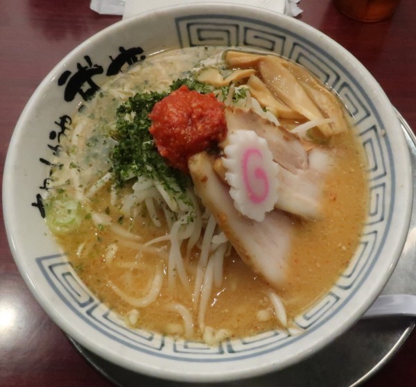 「からし味噌らーめん 940円」@ちゃーしゅうや武蔵 長岡駅店の写真