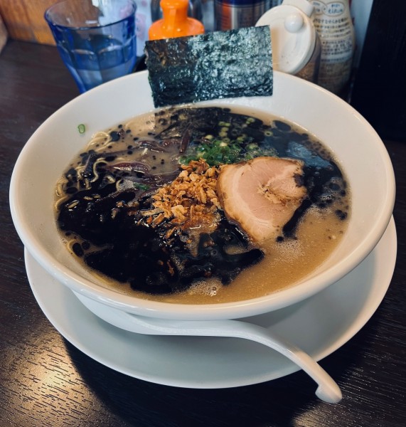 「黒心らーめん（バリカタ￥800）」@一心の写真