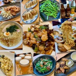 ワンタン麺(塩)1050円+色々