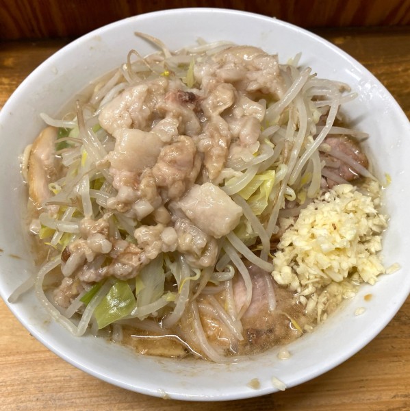 「小豚ラーメン 1,000円」@ラーメン二郎 前橋千代田町店の写真