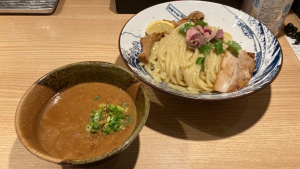 「ラム醤油スープつけめん」@自家製麺 MENSHO TOKYOの写真