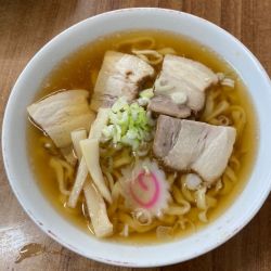 極太手打ちチャーシュー麺
