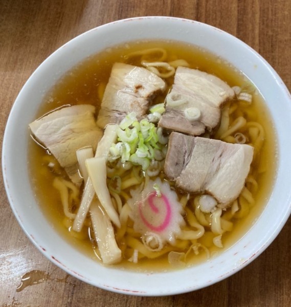 「極太手打ちチャーシュー麺」@食堂なまえの写真
