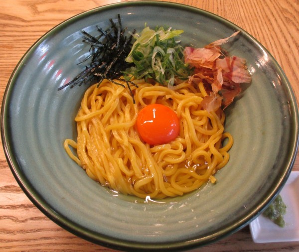 「釜玉油そば（並）780円」@日本油党 渋谷総本部の写真