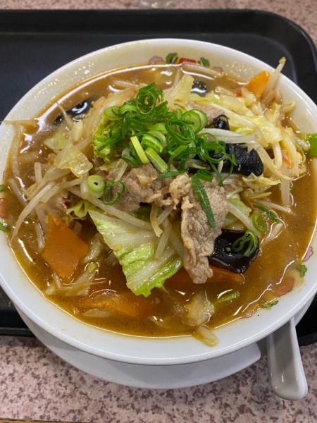 「野菜煮込みラーメン」@餃子の王将 淵野辺店の写真